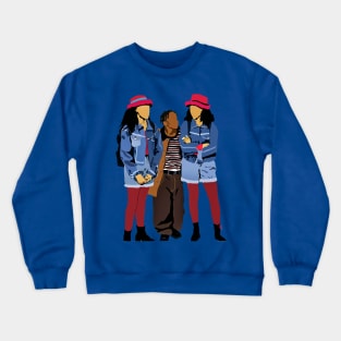 Sister Sister Art Classic TV Show Christmas Crewneck Sweatshirt